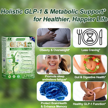 🌱🌱𝑷𝒓𝒆𝒕𝒕𝒚𝒓𝒐𝒔𝒆® 𝐺𝐿𝑃-1 6-𝑖𝑛-1 𝑴𝒆𝒕𝒂𝒃𝒐𝒍𝒊𝒄 𝑹𝒆𝒗𝒊𝒕𝒂𝒍𝒊𝒛𝒊𝒏𝒈 𝐎𝐫𝐚𝐥 𝐒𝐨𝐥𝐮𝐭𝐢𝐨𝐧 | 𝗦𝘂𝗽𝗽𝗼𝗿𝘁𝘀 𝗔𝗽𝗽𝗲𝘁𝗶𝘁𝗲 𝗖𝗼𝗻𝘁𝗿𝗼𝗹 · 𝗕𝗼𝗼𝘀𝘁𝘀 𝗠𝗲𝘁𝗮𝗯𝗼𝗹𝗶𝘀𝗺 · 𝗥𝗲𝗱𝘂𝗰𝗲𝘀 𝗕𝗹𝗼𝗮𝘁𝗶𝗻𝗴 & 𝗪𝗮𝘁𝗲𝗿 𝗥𝗲𝘁𝗲𝗻𝘁𝗶𝗼𝗻